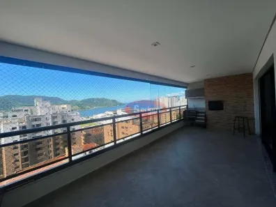 Apartamento com 3 Quartos para venda ou aluguel, 132m² no Ponta da Praia, Santos