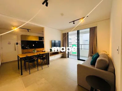 Apartamento com 1 Quarto para alugar, 57m² no Ponta da Praia, Santos