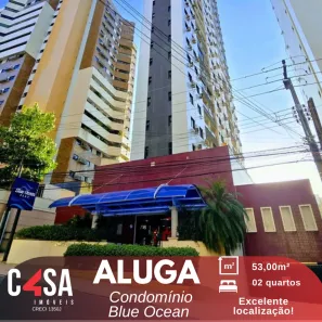 Apartamento com 2 Quartos para alugar, 53m² no Meireles, Fortaleza