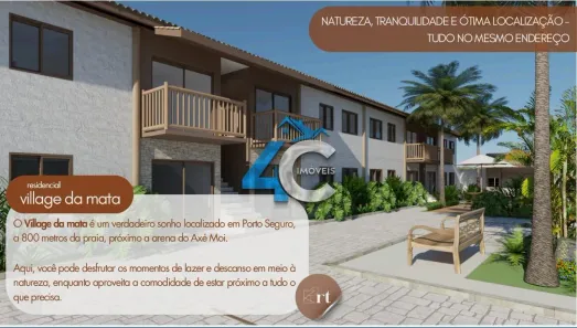 Sobrado com 3 Quartos à venda, 70m² no Village I, Porto Seguro