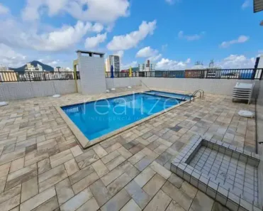 Apartamento com 2 Quartos para alugar, 86m² no Guilhermina, Praia Grande