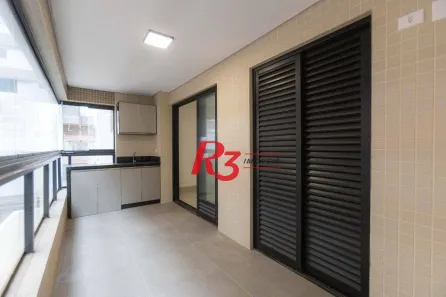 Apartamento com 2 Quartos para alugar, 77m² no José Menino, Santos