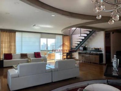 Cobertura com 5 Quartos para venda ou aluguel, 414m² no Jardim, Santo André