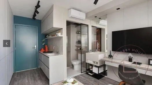Apartamento com 1 Quarto à venda, 20m² no Jardim das Bandeiras, São Paulo