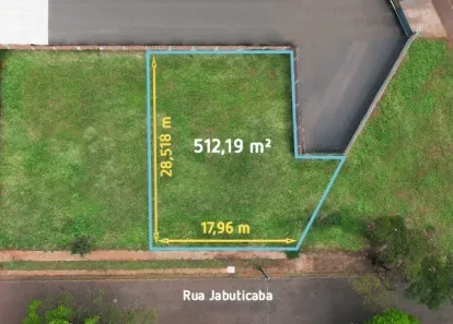 Lote/Terreno à venda, 512m² no Conjunto Residencial Planvile, Maringá
