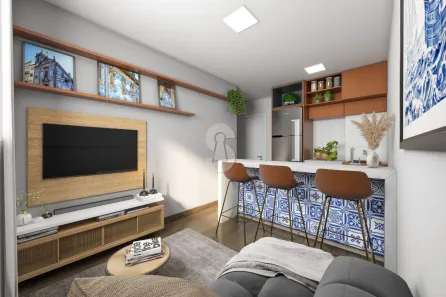 Apartamento com 1 Quarto à venda, 31m² no Ipiranga, Sapucaia do Sul