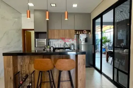 Casa de Condomínio com 3 Quartos para alugar, 143m² no Jardim Mantova, Indaiatuba