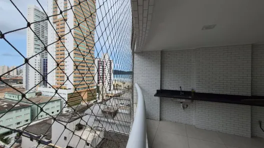 Apartamento com 2 Quartos para alugar, 89m² no Guilhermina, Praia Grande