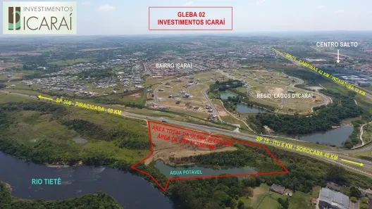 Lote/Terreno à venda, 18000m² no Distrito Industrial II, Salto