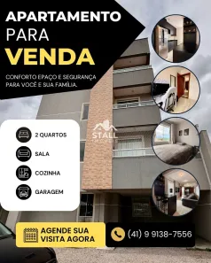 Apartamento com 2 Quartos à venda, 41m² no Parque da Fonte, São José dos Pinhais