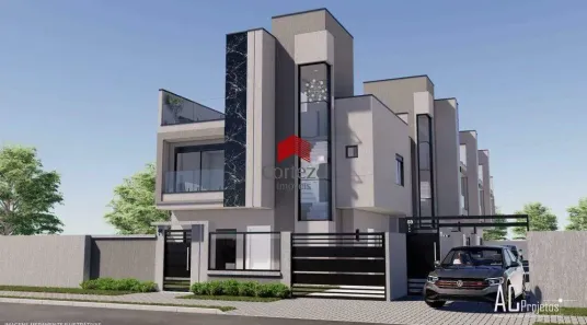 Sobrado com 3 Quartos à venda, 128m² no Capão Raso, Curitiba