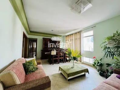 Apartamento com 3 Quartos à venda, 165m² no Gonzaga, Santos