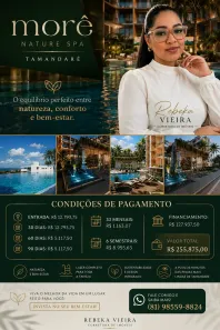 Apartamento com 1 Quarto à venda, 22m² no Tamandaré, Praia de Tamandaré
