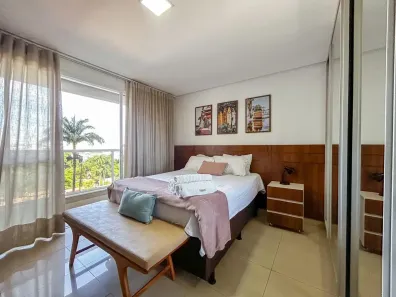 Flat com 1 Quarto à venda, 36m² no Setor Bueno, Goiânia