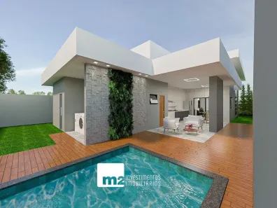 Casa de Condomínio com 3 Quartos à venda, 195m² no Jardins Bolonha, Senador Canedo