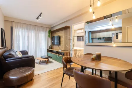 Apartamento com 1 Quarto para venda ou aluguel, 52m² no Alphaville Centro Industrial e Empresarial/Alphaville., Barueri