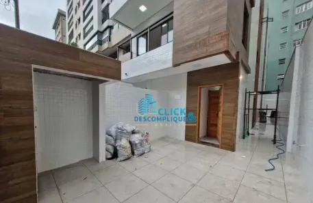 Casa de Condomínio com 3 Quartos à venda, 141m² no José Menino, Santos