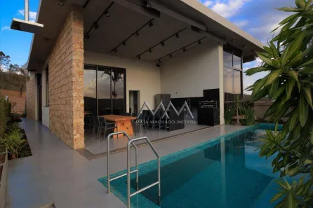 Casa com 5 Quartos para alugar, 405m² no Alphaville - Lagoa dos Ingleses, Nova Lima