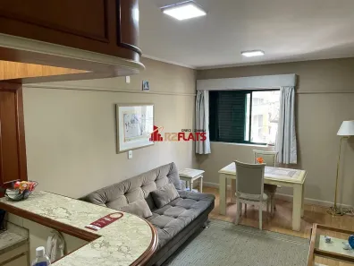 Flat com 1 Quarto para alugar, 40m² no Itaim Bibi, São Paulo