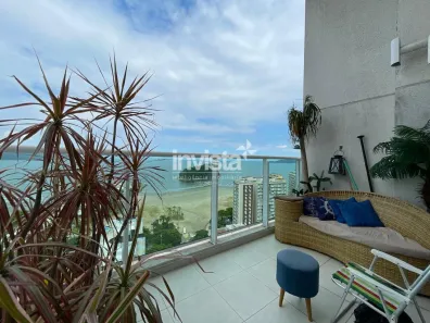 Apartamento com 2 Quartos à venda, 88m² no José Menino, Santos