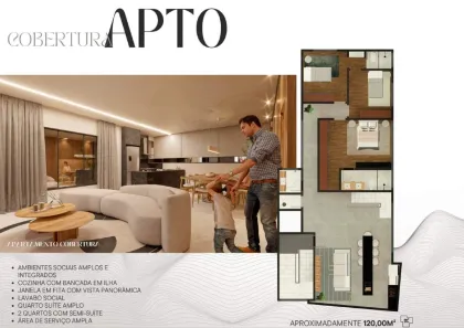 Cobertura com 4 Quartos à venda, 250m² no Vila Belo Horizonte, Divinópolis