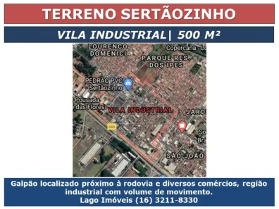 Galpão/Depósito/Armazém à venda, 505m² no São João, Sertãozinho