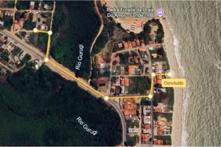 Lote/Terreno à venda, 487m² no Village Jacumã, Conde