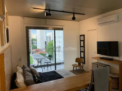 Flat com 1 Quarto para alugar, 36m² no Vila Olímpia, São Paulo
