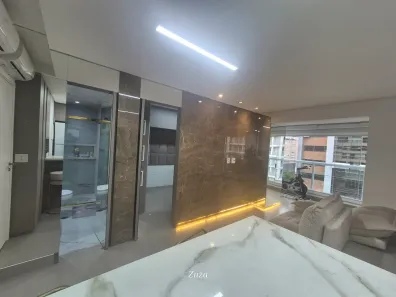 Apartamento com 1 Quarto para alugar, 48m² no Indianópolis, São Paulo