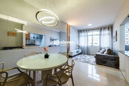 Apartamento com 2 Quartos para alugar, 86m² no Boqueirão, Santos