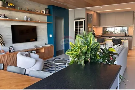 Apartamento com 3 Quartos para alugar, 135m² no Brooklin Paulista, São Paulo