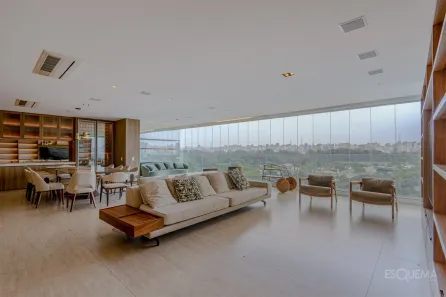 Apartamento com 2 Quartos para alugar, 182m² no Moema, São Paulo