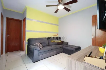 Cobertura com 2 Quartos à venda, 110m² no Jardim Santo André CDHU, Santo André