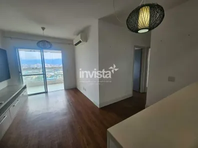 Apartamento com 2 Quartos para alugar, 63m² no Macuco, Santos