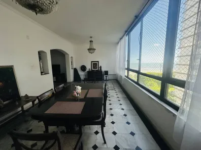 Apartamento com 4 Quartos à venda, 187m² no Gonzaga, Santos