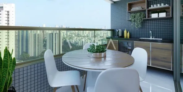 Apartamento com 4 Quartos à venda, 165m² no Monteiro, Recife