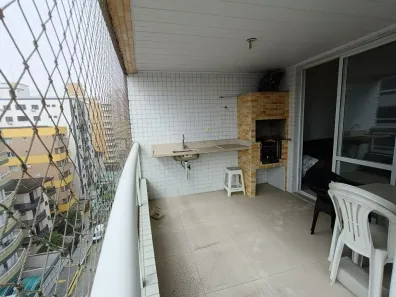 Apartamento com 2 Quartos para alugar, 96m² no Guilhermina, Praia Grande