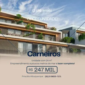 Apartamento com 1 Quarto à venda, 24m² no , Tamandaré
