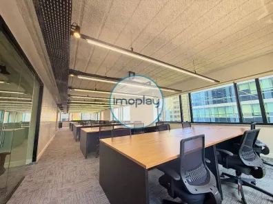 Sala Comercial para alugar, 244m² no Cidade Monções, São Paulo
