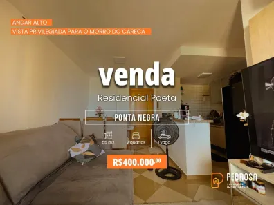 Apartamento com 2 Quartos à venda, 55m² no Ponta Negra, Natal