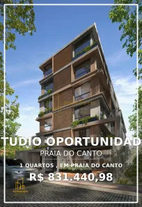 Apartamento com 1 Quarto à venda, 27m² no Praia do Canto, Vitória