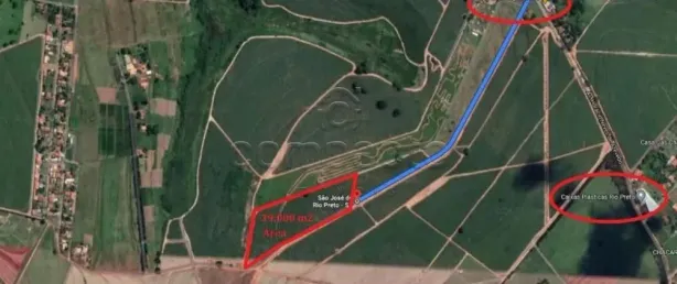 Lote/Terreno para alugar, 39000m² no Loteamento Auferville, São José do Rio Preto