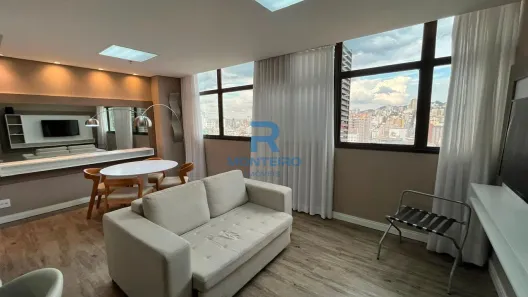 Apartamento com 1 Quarto à venda, 52m² no Coração de Jesus, Belo Horizonte