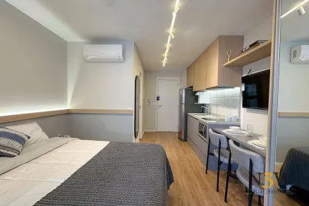Flat com 1 Quarto para venda ou aluguel, 25m² no Perdizes, São Paulo