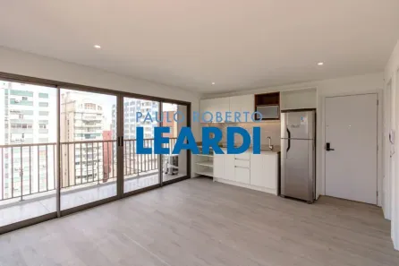 Apartamento com 1 Quarto para alugar, 46m² no Cerqueira César, São Paulo