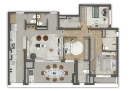 Apartamento com 3 Quartos à venda, 117m² no Vila Pirajussara, São Paulo