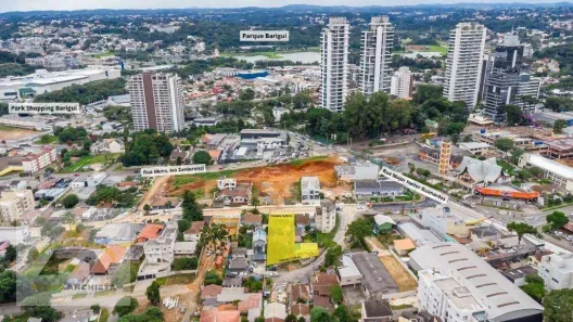 Lote/Terreno à venda, 668m² no Campina do Siqueira, Curitiba