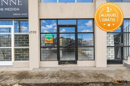 Ponto Comercial para alugar, 59m² no Sítio Cercado, Curitiba