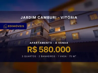 Apartamento com 3 Quartos à venda, 75m² no Jardim Camburi, Vitória