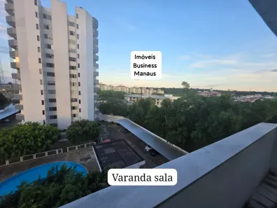 Apartamento com 3 Quartos para alugar, 130m² no Aleixo, Manaus